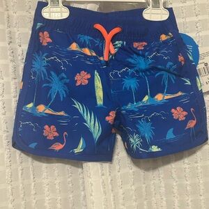Solborne Boys 18M Kids‎ Swim Trunks Tropical Blue